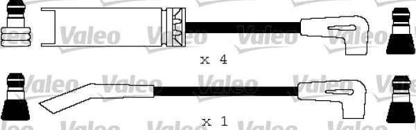 Valeo 346161 - Augstsprieguma vadu komplekts autodraugiem.lv