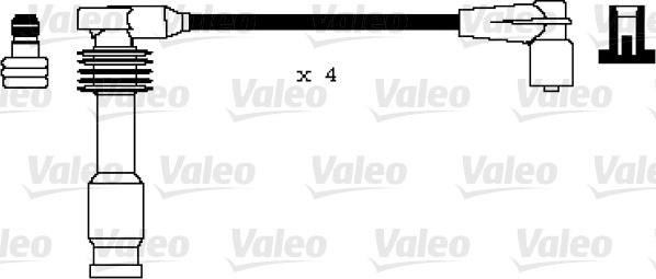 Valeo 346103 - Augstsprieguma vadu komplekts autodraugiem.lv