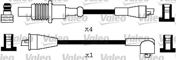 Valeo 346396 - Augstsprieguma vadu komplekts autodraugiem.lv