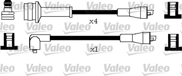 Valeo 346398 - Augstsprieguma vadu komplekts autodraugiem.lv