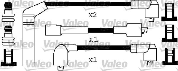 Valeo 346340 - Augstsprieguma vadu komplekts autodraugiem.lv