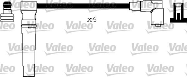Valeo 346341 - Augstsprieguma vadu komplekts autodraugiem.lv