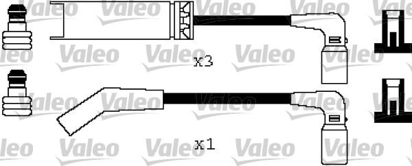 Valeo 346355 - Augstsprieguma vadu komplekts autodraugiem.lv