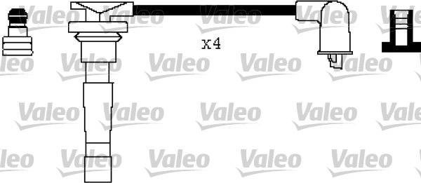 Valeo 346351 - Augstsprieguma vadu komplekts autodraugiem.lv