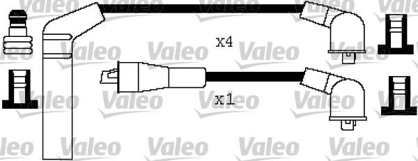 Valeo 346353 - Augstsprieguma vadu komplekts autodraugiem.lv