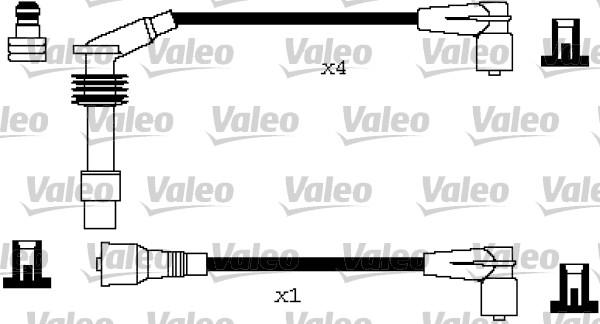 Valeo 346290 - Augstsprieguma vadu komplekts autodraugiem.lv