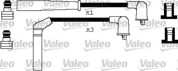 Valeo 346254 - Augstsprieguma vadu komplekts autodraugiem.lv