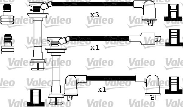 Valeo 346252 - Augstsprieguma vadu komplekts autodraugiem.lv