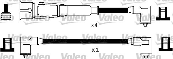 Valeo 346266 - Augstsprieguma vadu komplekts autodraugiem.lv