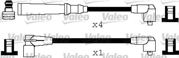 Valeo 346209 - Augstsprieguma vadu komplekts autodraugiem.lv