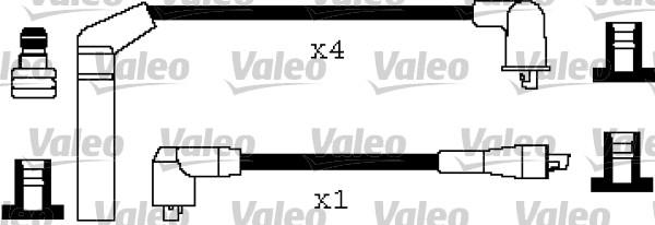 Valeo 346210 - Augstsprieguma vadu komplekts autodraugiem.lv