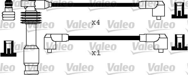 Valeo 346281 - Augstsprieguma vadu komplekts autodraugiem.lv