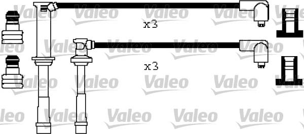 Valeo 346283 - Augstsprieguma vadu komplekts autodraugiem.lv