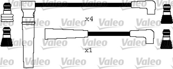 Valeo 346233 - Augstsprieguma vadu komplekts autodraugiem.lv