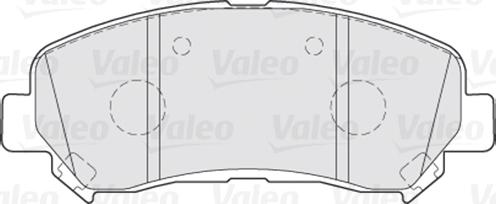 Valeo 301067 - Bremžu uzliku kompl., Disku bremzes autodraugiem.lv