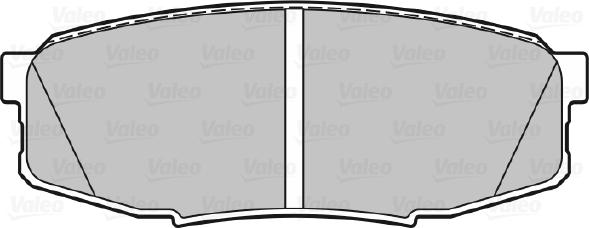 Valeo 301340 - Bremžu uzliku kompl., Disku bremzes autodraugiem.lv