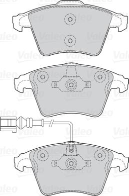 Valeo 302041 - Bremžu uzliku kompl., Disku bremzes autodraugiem.lv