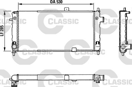 Valeo 383771 - Radiators, Motora dzesēšanas sistēma autodraugiem.lv