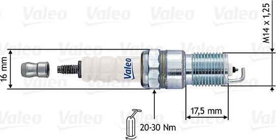 Valeo 246900 - Aizdedzes svece autodraugiem.lv