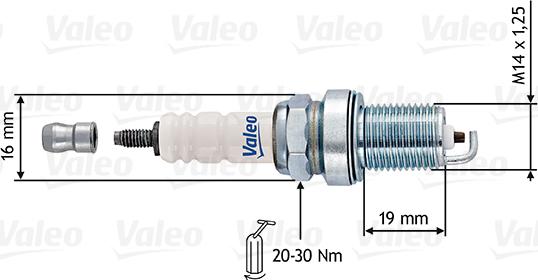 Valeo 246903 - Aizdedzes svece autodraugiem.lv