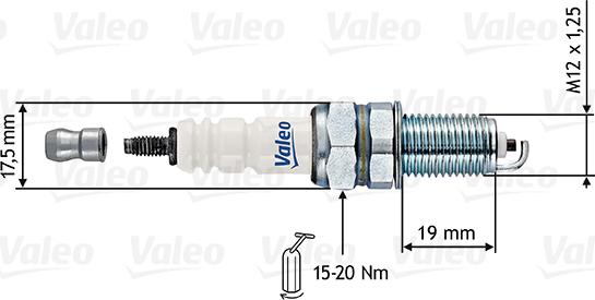 Valeo 246879 - Aizdedzes svece autodraugiem.lv