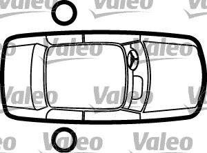 Valeo 256371 - Regulēšanas elements, Centrālā atslēga autodraugiem.lv