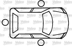 Valeo 256523 - Slēdzenes cilindrs autodraugiem.lv