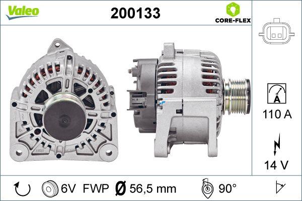 Valeo 200133 - Ģenerators autodraugiem.lv