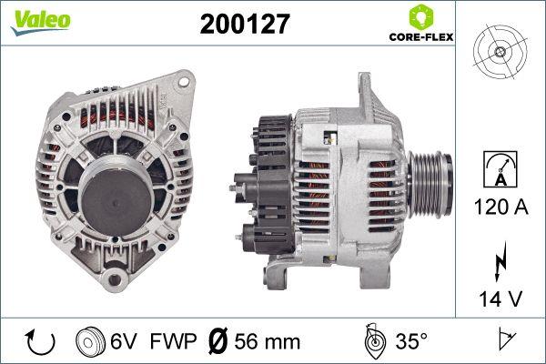 Valeo 200127 - Ģenerators autodraugiem.lv
