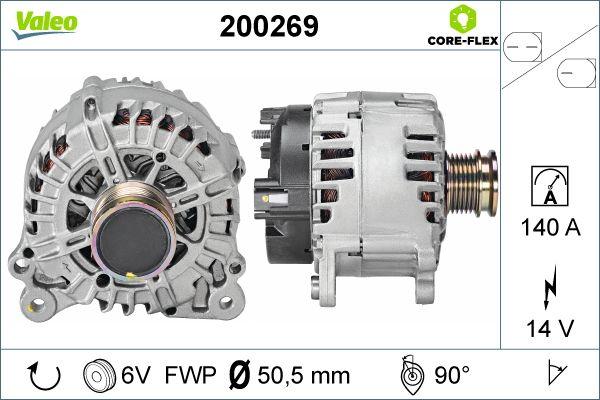 Valeo 200269 - Ģenerators autodraugiem.lv