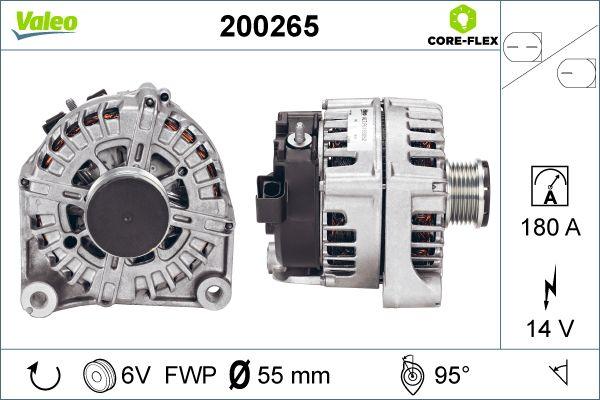 Valeo 200265 - Ģenerators autodraugiem.lv