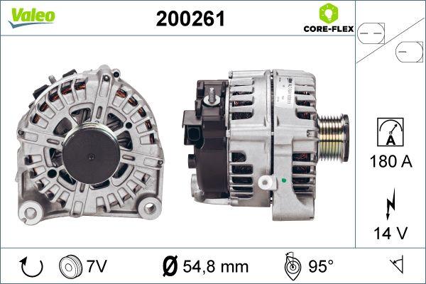 Valeo 200261 - Ģenerators autodraugiem.lv