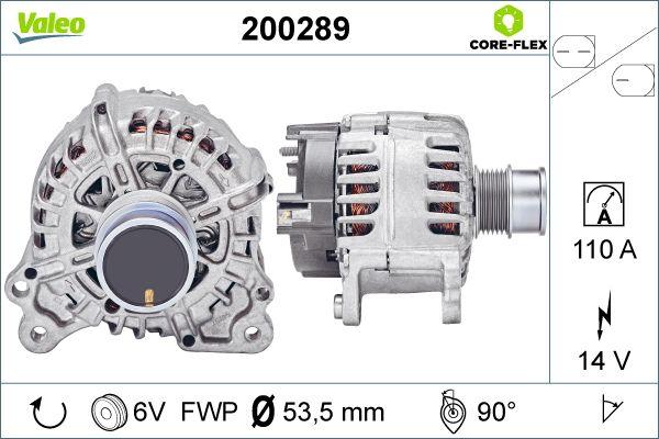 Valeo 200289 - Ģenerators autodraugiem.lv