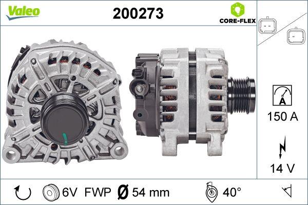 Valeo 200273 - Ģenerators autodraugiem.lv
