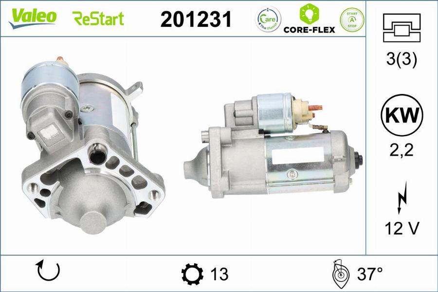 Valeo 201231 - Starteris autodraugiem.lv