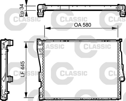 Valeo 234276 - Radiators, Motora dzesēšanas sistēma autodraugiem.lv