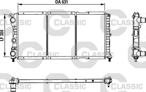 Valeo 230981 - Radiators, Motora dzesēšanas sistēma autodraugiem.lv