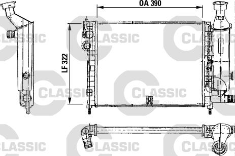 Valeo 230491 - Radiators, Motora dzesēšanas sistēma autodraugiem.lv