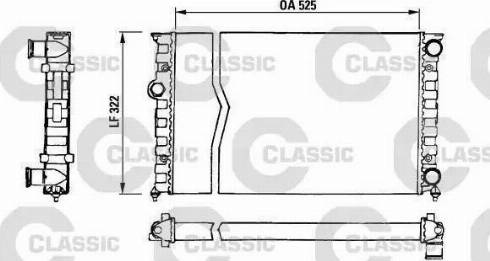 Nissens 65194 - Radiators, Motora dzesēšanas sistēma autodraugiem.lv