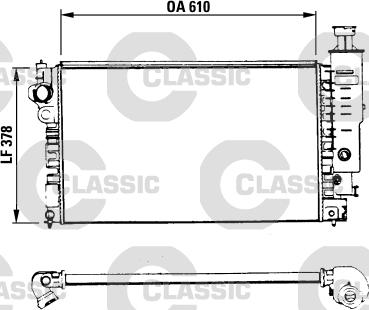 Valeo 230575 - Radiators, Motora dzesēšanas sistēma autodraugiem.lv