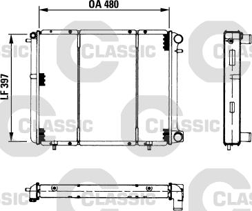 Valeo 230180 - Radiators, Motora dzesēšanas sistēma autodraugiem.lv