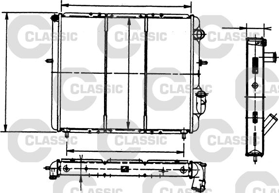 Valeo 230183 - Radiators, Motora dzesēšanas sistēma autodraugiem.lv