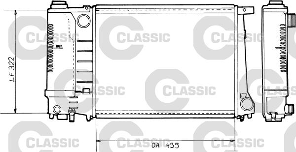 Valeo 230365 - Radiators, Motora dzesēšanas sistēma autodraugiem.lv