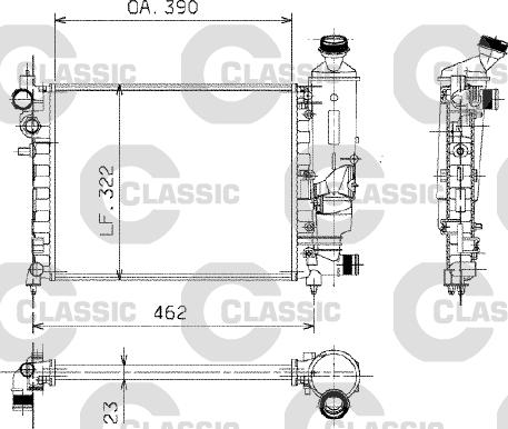 Valeo 230372 - Radiators, Motora dzesēšanas sistēma autodraugiem.lv