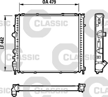 Valeo 231910 - Radiators, Motora dzesēšanas sistēma autodraugiem.lv