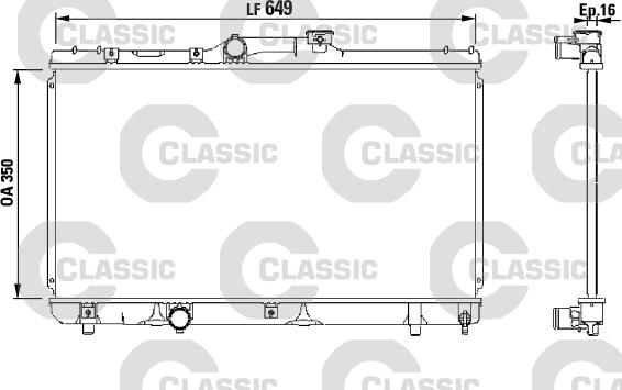 Valeo 231441 - Radiators, Motora dzesēšanas sistēma autodraugiem.lv