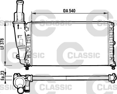 Valeo 231562 - Radiators, Motora dzesēšanas sistēma autodraugiem.lv