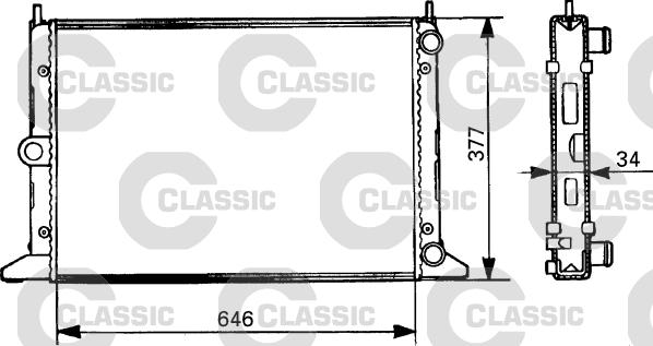 Valeo 231386 - Radiators, Motora dzesēšanas sistēma autodraugiem.lv