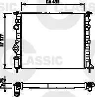 Nissens 63937A - Radiators, Motora dzesēšanas sistēma autodraugiem.lv