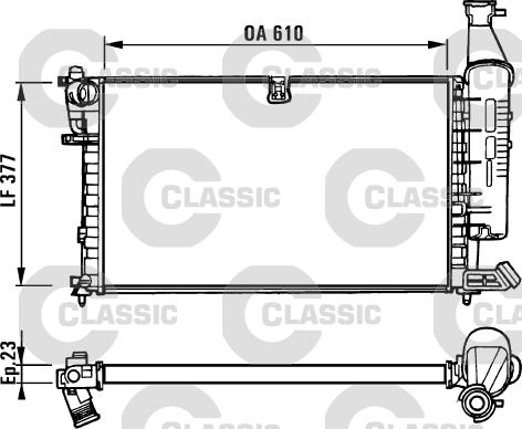 Valeo 231296 - Radiators, Motora dzesēšanas sistēma autodraugiem.lv